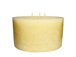 Большая свеча рустик слоновая кость 15x8 см