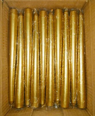 svechi-zolotye-antichnye-optom-50-shtuk