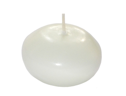 Плавающие свечи белые 6 штук