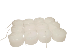 Свеча вставка в неугасимую лампаду вкладыш 46х30 мм 12 штук