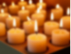 Свеча вкладыш парафиновая в лампаду 48 шт