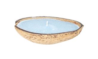 Свеча в кокосе с ароматом Морской бриз