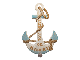 Декор настенный Якорь с крючком 45 см