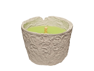Свеча уличная в бетонном кашпо Jardin 12 см