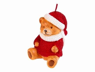 Свеча Новогодний мишка 12 см