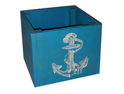 Кашпо в морском стиле "Якорь".