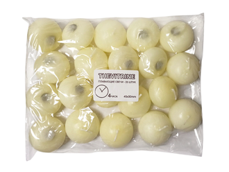 Плавающие свечи слоновая кость 20 штук