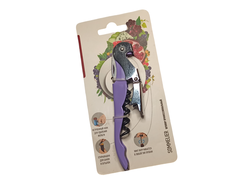 Штопор нарзанник двухступенчатый фиолетовая сталь 12 см