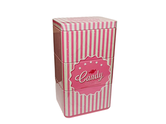 Металлическая банка для конфет и леденцов Candy 3 в 1