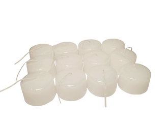 Свеча вставка в неугасимую лампаду вкладыш 46х30 мм 12 штук