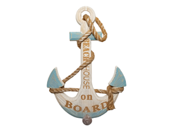 Декор настенный Якорь с крючком 45 см