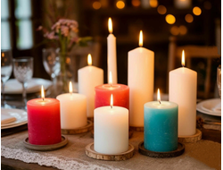 свечи столбики