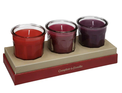 Набор Ароматических свечей Comptoir de Famille 3 шт