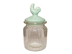 Декоративная банка с керамической крышкой Le Coq