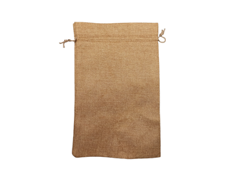 Мешочек джутовый для подарков 19x28 см