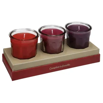 Набор Ароматических свечей Comptoir de Famille 3 шт