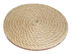 Подставка под стакан джутовая 10 см